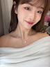 Cindy Kelly輕奢純銀999項鏈女高級感實(shí)用鎖骨鏈送老婆結婚紀念生日禮物女生 蝴蝶流蘇項鏈【送老婆女友實(shí)用高檔】 曬單實(shí)拍圖