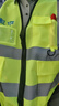 卓防反光背心反光衣建筑施工地警示交通馬甲工作服安全服定制logo印字 熒光黃（網(wǎng)格款帶口袋） 曬單實(shí)拍圖
