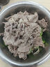 肉鮮廚師 安格斯M3谷飼原切牛肉片 凈重2斤 澳洲肥牛卷片雪花火鍋燒烤食材 曬單實(shí)拍圖