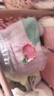 俞兆林5雙兒童襪子春夏季薄女童純色棉襪中筒網眼中大童寶寶女孩公主襪 曬單實拍圖