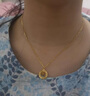 老鳳祥黃金項(xiàng)鏈女新款足金莫比烏斯環(huán)純金吊墜七夕情人節(jié)禮物送女友老婆 【今/次日達(dá)】足金項(xiàng)鏈約3.2g*賀卡*禮盒 曬單實(shí)拍圖