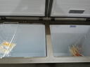 海爾（Haier）冰柜雙溫家用冷藏冷凍兩用小冷柜一邊冷藏一邊冷凍商用大容量雙門保鮮冷凍柜 雙門雙溫｜減霜80%｜ 365L 曬單實拍圖