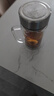 富光雙層玻璃杯支持團購定制泡茶杯辦公杯帶把 大容量男女水杯子580ML 曬單實拍圖