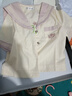 閃動少女（SHANDONGSHAONV）jk水手服學院風制服套裝女基礎(chǔ)款JK收腰上衣 櫻繪夏短袖上衣套裝+小腿襪+衣架 L 曬單實拍圖