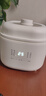 olayks立時(shí) 出口原裝電燉鍋1-2人 電燉盅 小型家用隔水燉燕窩煮粥神器嬰兒輔食陶瓷燉湯鍋 1L -帶防燙把手 曬單實(shí)拍圖