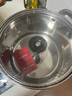 美廚（maxcook）湯鍋 304不銹鋼湯鍋湯煲24cm 加厚復(fù)合底 電磁爐通用MCT8220 曬單實(shí)拍圖