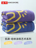 金號(hào)凱斯哈林聯(lián)名 A類毛巾純棉100%純棉洗臉毛巾洗澡毛巾吸水2條 曬單實(shí)拍圖