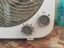 美的（Midea）電風(fēng)扇 家用臺(tái)式桌面小風(fēng)扇鴻運(yùn)扇宿舍臥室節(jié)能電扇臺(tái)扇轉(zhuǎn)頁扇輕音低噪五葉風(fēng)扇 KYT25-22MW 曬單實(shí)拍圖