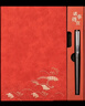 得力(deli)國風(fēng)禮盒套裝 國潮文創(chuàng  )禮品皮面本筆記本簽字筆中性筆套裝 精致商務(wù)辦公學(xué)生禮盒SA903 曬單實(shí)拍圖