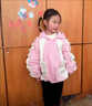 G.DUCKKIDS小黃鴨童裝女童外套春秋2025新款兒童衣服女寶寶上衣可愛風(fēng)衣 粉色 90 尺碼1~2歲【 80-90cm】 曬單實(shí)拍圖