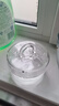 onlycook高硼硅玻璃燉盅 蒸蛋碗 耐高溫可明火加熱帶刻度 燉燕窩甜品碗盅 曬單實(shí)拍圖