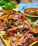 京戰(zhàn)廣式脆皮烤乳豬整只新鮮豬肉熟食半成品送禮燒烤食材 熟食脆皮乳豬整只3-4斤 曬單實(shí)拍圖