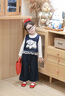 可英 GOWINBABY女童套裝學(xué)院風(fēng)2025秋季新款女孩牛仔馬甲秋裝女寶甜美可愛(ài)兩件套 藍(lán)色 130 （適合身高120cm-130cm） 曬單實(shí)拍圖