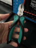 綠林（GREENER）斜口鉗電工鉗6寸斜嘴鉗家用鉗子省力工業(yè)級(jí)多功能大師系列剪線鉗 曬單實(shí)拍圖