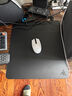 雷蛇（Razer）帝王蝶鋼化玻璃游戲鼠標(biāo)墊 黑色 曬單實(shí)拍圖