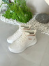 斯凱奇（Skechers）女鞋秋季厚底增高休閑鞋中高幫小白鞋七夕禮物送女友117518 白色/WHT 37 曬單實拍圖