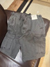 ABERCROMBIE & FITCH【復古工裝風(fēng)】男裝25夏新款baggy大口袋五分短褲KI128-5117 深灰色 34 W (180/86A) 曬單實(shí)拍圖