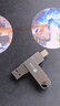 華碩（ASUS）a豆128GB Type-C USB3.2U盤(pán)雙接口手機(jī)電腦通用高速大通量?jī)?yōu)盤(pán) PM310隕石灰 曬單實(shí)拍圖