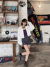 KAMA卡瑪戶外短款外套女夏秋季登山服新款防曬衣辣妹風(fēng)棒球服潮流上衣 黑色（夏款） M 曬單實拍圖