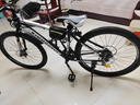 金武端自行車(chē)成人山地車(chē)公路賽車(chē)單車(chē)騎行變速超輕越野中學(xué)生初中青少年 頂配版-輻條輪-黑白色 26寸21速 曬單實(shí)拍圖