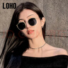 眼鏡生活（LOHO）復古港風(fēng)墨鏡女金屬圓框老錢(qián)風(fēng)眼鏡偏光開(kāi)車(chē)專(zhuān)用拍照時(shí)尚太陽(yáng)鏡男 曬單實(shí)拍圖