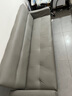 秉緒沙發(fā)客廳小戶型折疊沙發(fā)床一體兩用簡約家用三人位貓爪皮藝沙發(fā) 深灰色【防刮耐磨貓抓皮】 四人位 2.0m *0.95m+2抱枕 曬單實拍圖