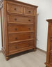 入林選木斗柜全實(shí)木白蠟木儲物收納柜美式斗柜抽屜式斗櫥中古臥室柜儲物柜 新胡桃色 六斗柜 進(jìn)口白蠟木 曬單實(shí)拍圖