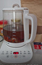 九陽(yáng)（Joyoung）養(yǎng)生壺 1.5L煮茶器電熱燒水壺開水壺 0膠水保溫煮茶器玻璃花茶壺WY125 曬單實(shí)拍圖