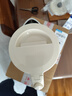 九陽（Joyoung）熱水壺?zé)畨仉娝畨?雙層壺體 304不銹鋼 1.5L家用0膠水電水壺 K15FD-W100 曬單實(shí)拍圖