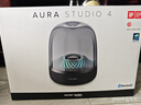 哈曼卡頓（Harman/Kardon）琉璃4代 四代藍牙音響 Aura Studio4 琉璃3代升級版 360度環(huán)繞立體聲 哈曼卡頓 桌面藍牙音箱氛圍 哈曼卡頓琉璃4 黑色 曬單實拍圖