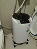 智潔小黃鴨嬰兒迷你洗衣機3.5kG高溫煮洗全自動洗衣機寶寶小型兒童帶智能烘干殺菌除螨洗烘一體機家用 3.5KG炫黑+全國聯(lián)保+藍(lán)光洗滌+洗脫一體+推薦 曬單實拍圖