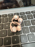 韶音（SHOKZ）【田曦薇同款】OpenDots ONE動鈦圈開放式藍牙耳機耳夾式耳機藍牙跑步運動無線E310七夕禮物柔霧粉 曬單實拍圖