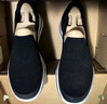 斯凱奇（Skechers）男鞋秋季透氣網(wǎng)面健步鞋輕便一腳蹬運(yùn)動休閑鞋子 BLK黑色 41 曬單實(shí)拍圖