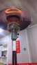 獵鋼狼燃氣取暖器立式取暖爐天然氣戶(hù)外家用液化氣室內暖爐傘型取暖燈 金花色升降【接管道天然氣】 曬單實(shí)拍圖