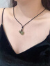 胖東來(lái)品質(zhì)天然新疆和田玉葫蘆吊墜女款玉石福祿項鏈青玉墜國風(fēng)單 青玉葫蘆【尺寸約25*16MM/淺色款】?jì)?yōu)選璽晶級 曬單實(shí)拍圖