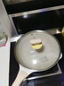 炊大皇 炒鍋 麥飯石色不粘鍋多功能少油煙炒菜鍋平底28cm 電磁爐通用 曬單實(shí)拍圖