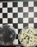 得力（deli）國際象棋磁吸防水折疊棋盤(pán)跳棋+收納盒裝 學(xué)生兒童益智教學(xué)棋游 曬單實(shí)拍圖