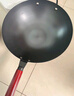 愛仕達(dá)（ASD）炒鍋無涂層精鐵鍋不易銹家用炒菜鍋32cm燃?xì)怆姶艩t可加熱CF32J4WJ 曬單實(shí)拍圖