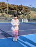 moonkids女童t恤長袖速干衣2025秋季新款兒童假兩件運動上衣瑜珈訓練衣服 【19567幻彩粉+19556粉色】 120 cm 曬單實拍圖