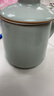 唐豐李桂蓮汝窯辦公杯可養開(kāi)片帶過(guò)濾泡茶杯茶水分離個(gè)人杯禮盒裝 曬單實(shí)拍圖