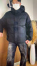 森馬羽絨服男防風(fēng)防水冬季寬松鵝絨服厚款面包服外套109724113103 曬單實拍圖