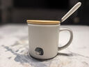 拜格陶瓷馬克杯咖啡杯卡通水杯情侶七夕情人節(jié)禮物杯子330ml帶勺帶蓋 曬單實拍圖