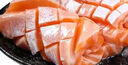 海宏盈挪威三文魚(yú)中段整條冰鮮大西洋鮭魚(yú)中段帝王鮭拼盤(pán)海鮮中秋送禮 法羅皇冠三文魚(yú)魚(yú)腩切片 400g 曬單實(shí)拍圖