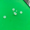 麓格立小飛碟防增生耳骨釘硅膠養耳洞透明軟墊片耳堵釘唇釘防內陷 小飛碟片9mm【贈收納盒】 曬單實(shí)拍圖