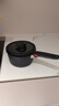 特福（Tefal）鍋具套裝百變鍋鑄鋁紅心可拆卸煎炒鍋六件套黑美人【帶硅膠鏟】 曬單實(shí)拍圖