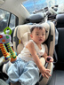 貝倍適（BAYBETSS）兒童安全座椅汽車用0-4-12歲寶寶360度旋轉(zhuǎn)嬰兒車載坐椅ISOFIX 米灰色【遮陽棚+上拉帶+側(cè)保護(hù)】 曬單實(shí)拍圖