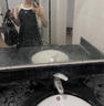 安踏小蠻腰泳衣女士連體裙式保守修身顯瘦抗氯速干溫泉泳裝小A裙 M 曬單實(shí)拍圖