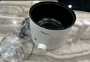 美的（Midea）電煮鍋 電熱鍋 小電鍋 宿舍小鍋 學(xué)生寢室一體泡面小火鍋多功能鍋 XZE1612 1.7L【國家補貼】 曬單實(shí)拍圖