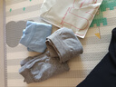 三槍內(nèi)褲男【全棉高腰】高彈羅紋透氣大碼純色爸爸男士三角褲3枚裝 曬單實拍圖