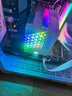 超頻三（PCCOOLER）紅海H4炫彩 白色CPU風(fēng)冷散熱器（4熱管/PWM風(fēng)扇/頂蓋發(fā)光/支持12/13代1700/AM4/AM5/133mm高度） 曬單實(shí)拍圖